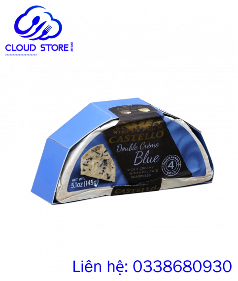 Phô mai kem Castello Double Crème Blue