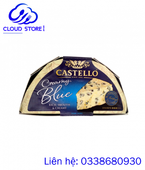 Phô mai kem Castello Double Crème Blue