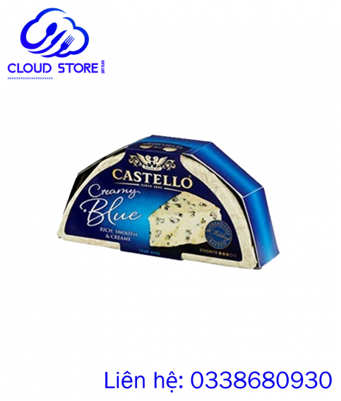 Phô mai kem Castello Double Crème Blue
