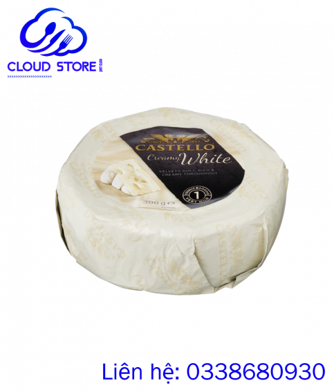 Phô mai hương vị truyền thống  Castello Creamy White 150g