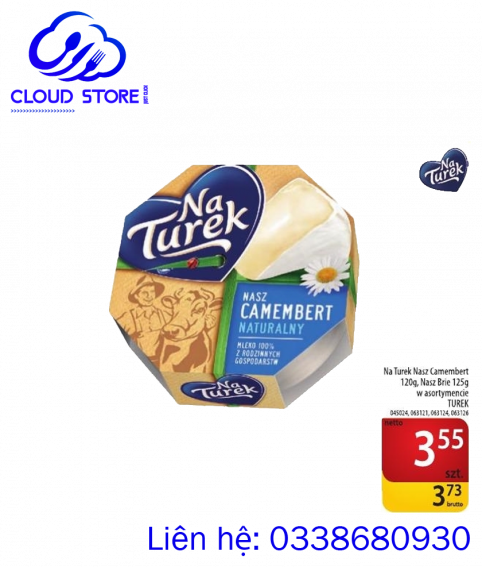 Phô mai Naturek truyền thống 120 gram