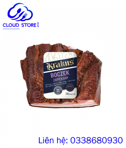 Ba rọi hun khói Krakus Boczek Zapiekany