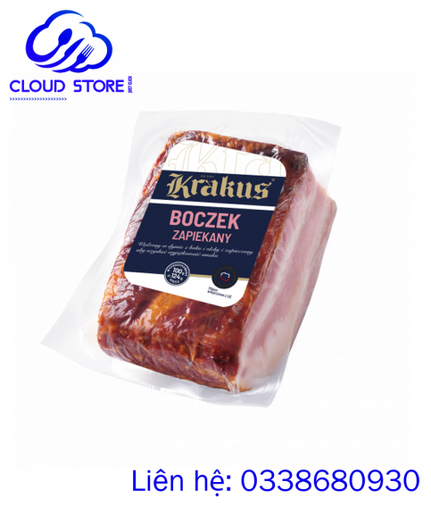 Ba rọi hun khói Krakus Boczek Zapiekany