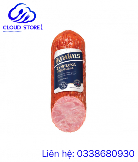 Xúc xích hun khói Krakus Zywiecka 460gr