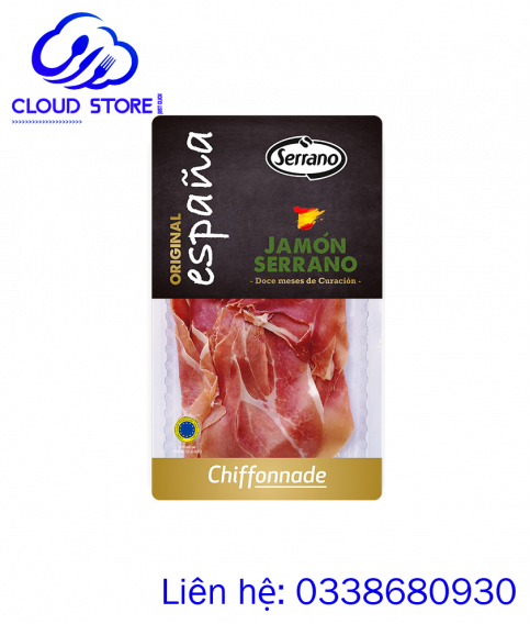 Đùi heo muối Tây Ban Nha cắt sẵn Original Espana Jamo'n Serrano
