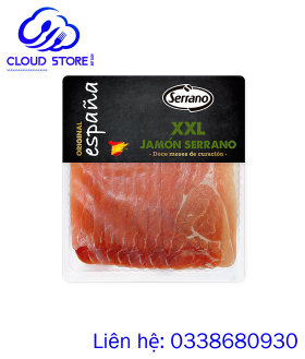 Đùi heo muối Tây Ban Nha cắt sẵn Original Espana Jamo'n Serrano XXL