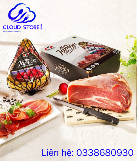 Đùi heo muối Tây Ban Nha Mini Jamo'n Serrano