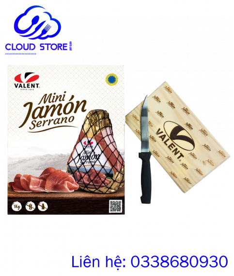 Đùi heo muối Tây Ban Nha Mini Jamo'n Serrano